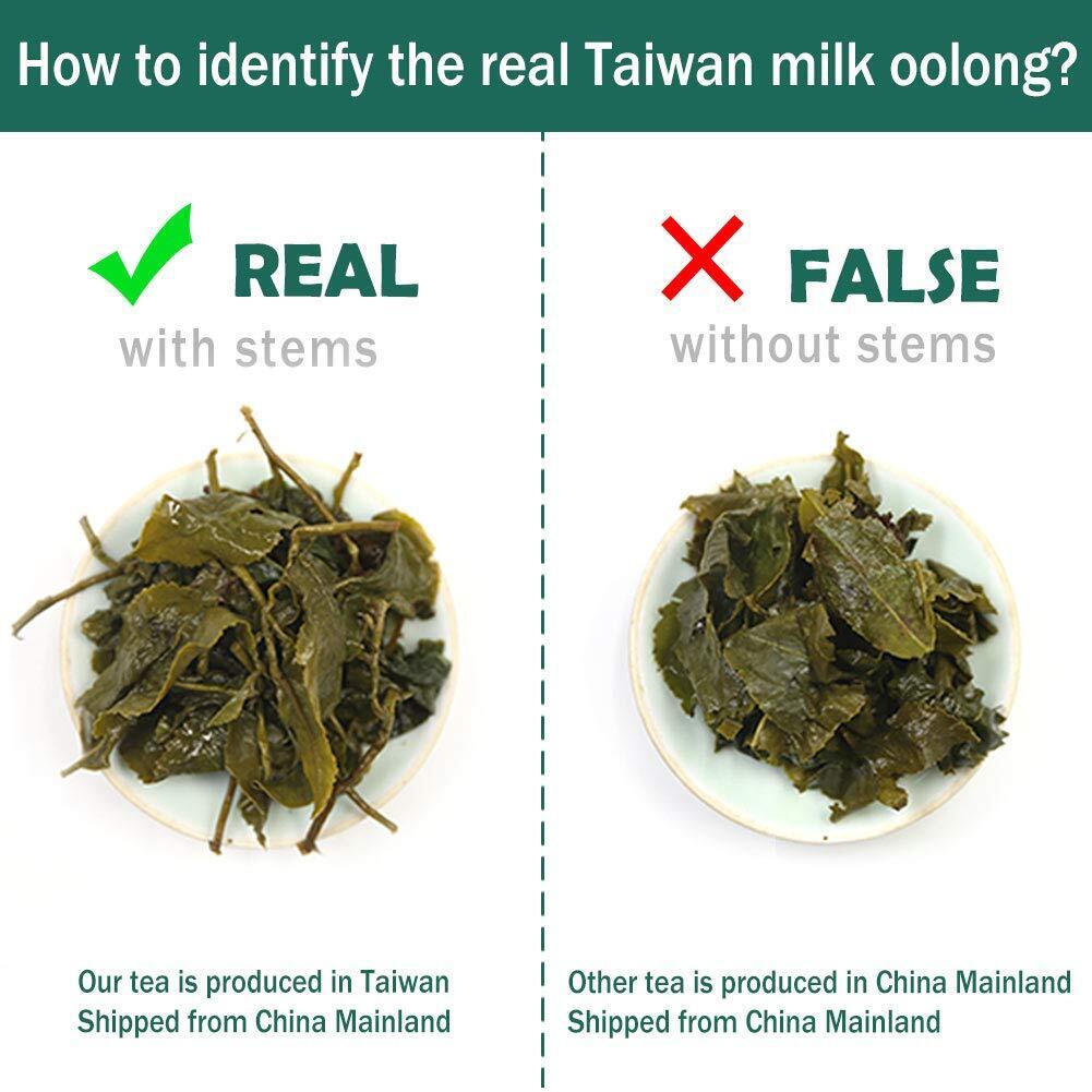 FullChea Milk Oolong Tea Taiwan High Mountain Jin Xuan Tea Milky 113g