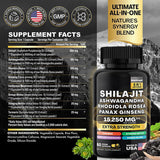 Himalayan Pure 100% Shilajit, Weiche Harz, Bio, Extrem Wirksam, Fulvinsäure