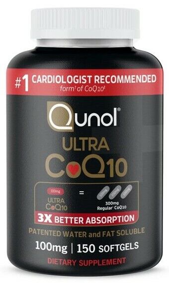 Qunol Ultra CoQ10 - 100 mg - 90 Softgels / NEW & SEALED / EXP 2/26