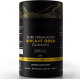 Pure Himalayan Shilajit Gummies with Ashwagandha,Chaga Mushroom Immune Support