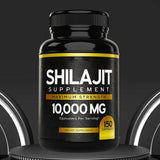 Pure Shilajit 10000mg 150Caps Asphaltum Naturally Occurring Fulvic Acid Non GMO