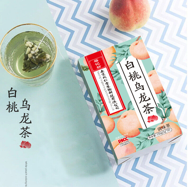 同仁堂同仁堂白桃乌龙茶 桃香四溢 甘甜如初 150g(5g*30) TongRenTang Wellness Tea