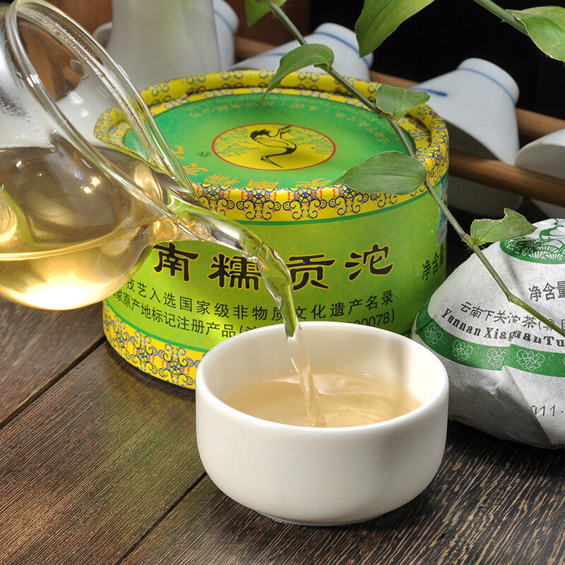 100g NanNuo Mountain Pu'er Tea, Top-grade Tribute Tuo Tea, Xiaguan Puer Tea