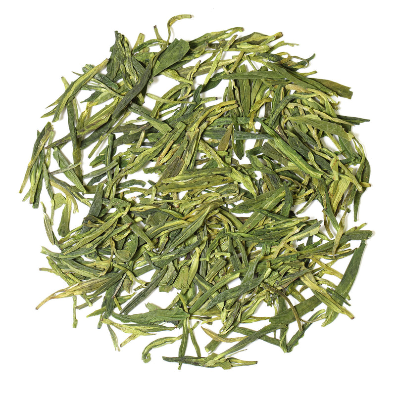 HELLOYOUNG 100g Spring Anji Bai Cha Long Jing White Dragon Well Chinese GREENTEA