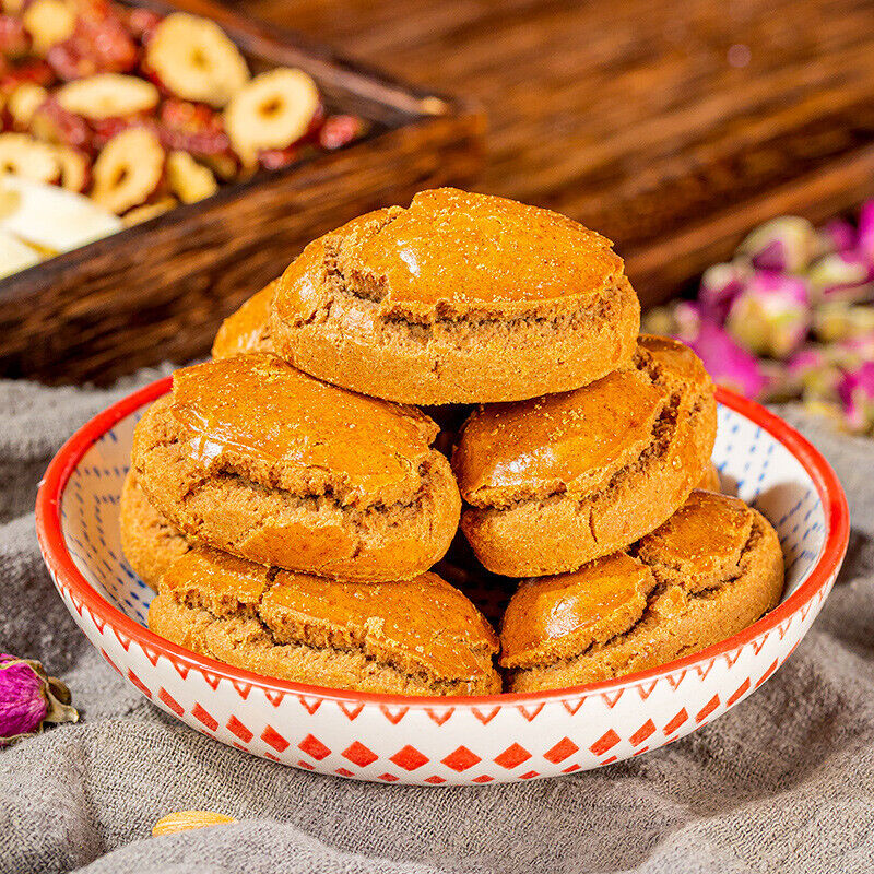 Sugar Free Nourishing Pastries 有仁堂粉黛红颜糕 女人月月舒糕养润糕点零食阿胶红枣糕 12颗/盒