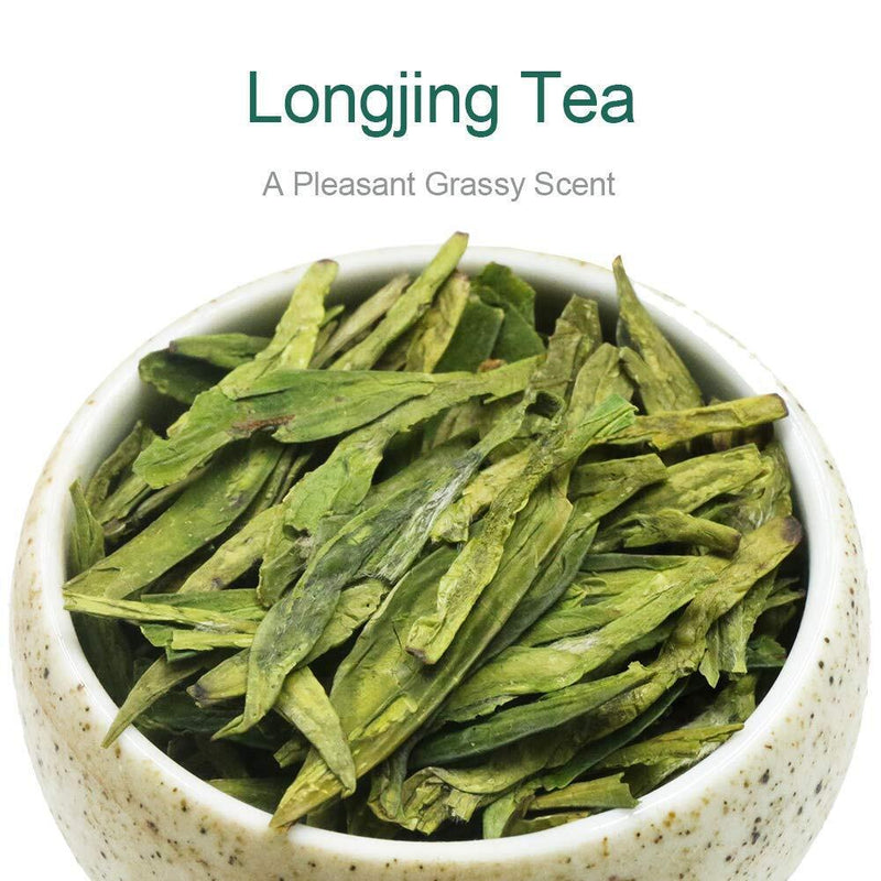 FullChea Longjing Tea Dragonwell Green Tea First Grade 113g