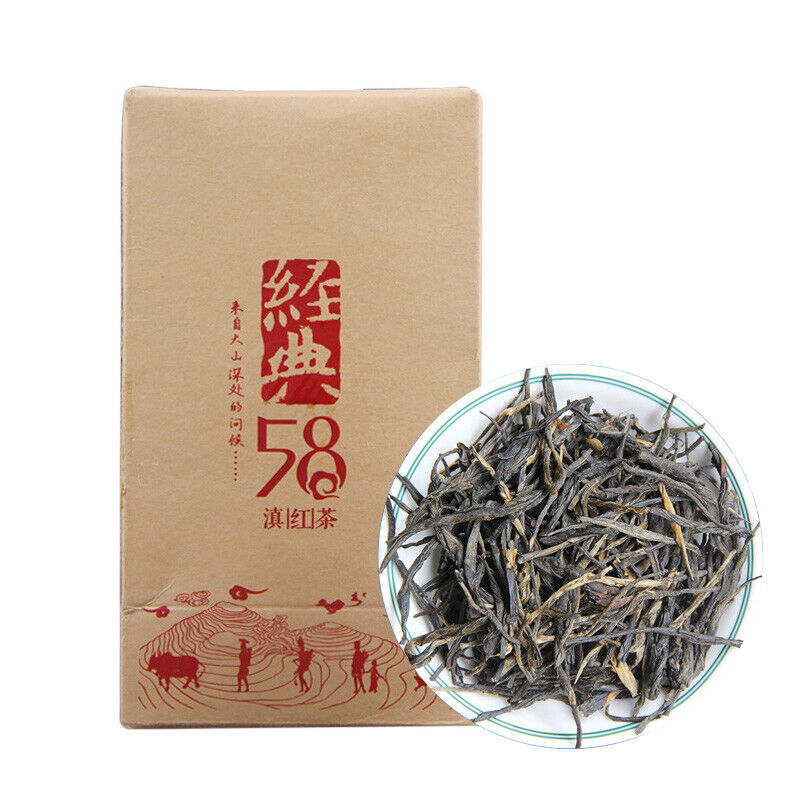 Classical Dian Hong 58 Famous Yunnan Black Tea Fengqing Dianhong Black Tea 180g