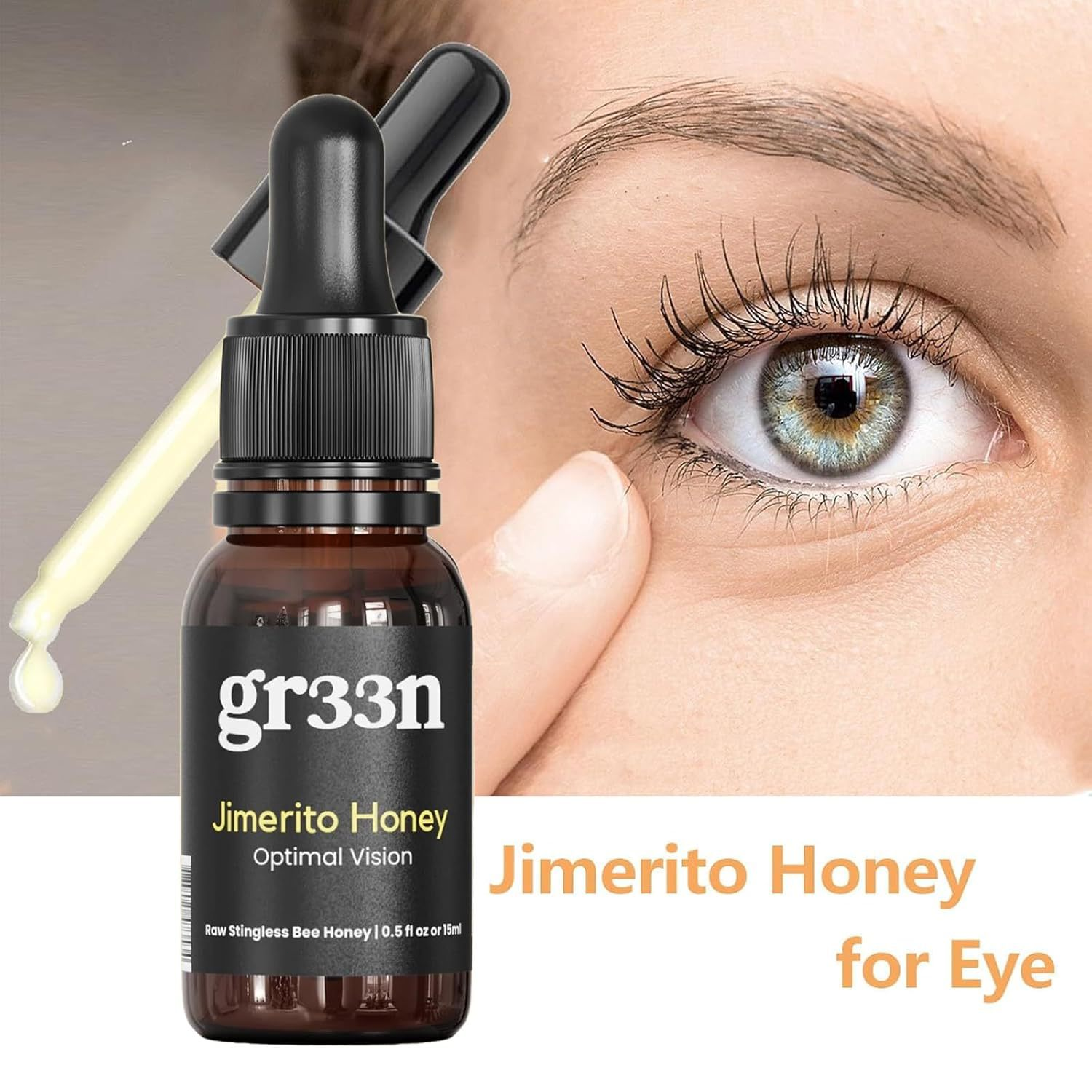 GR33N Honey for Eye, GR33N Honey Eye Drops, For Eye Health New