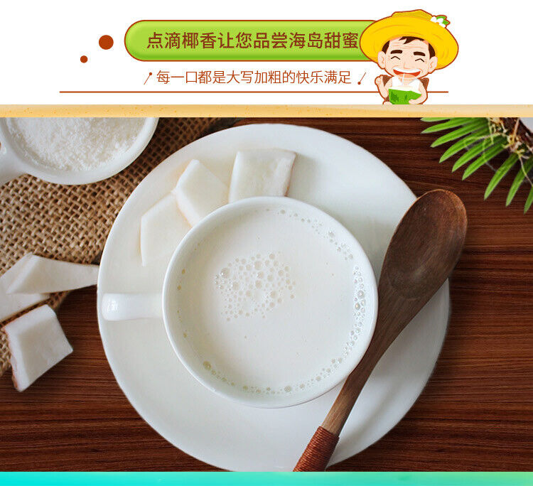 海南特产 营养早餐代餐粉粉椰奶椰汁浆 南国速溶椰子粉340g(20小包) China snacks Nanguo Instant Coconut Powder