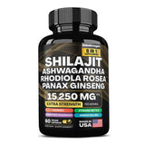 Himalayan Pure 100% Shilajit, Weiches Harz, Bio, Extrem Potent, Fulvinsäure