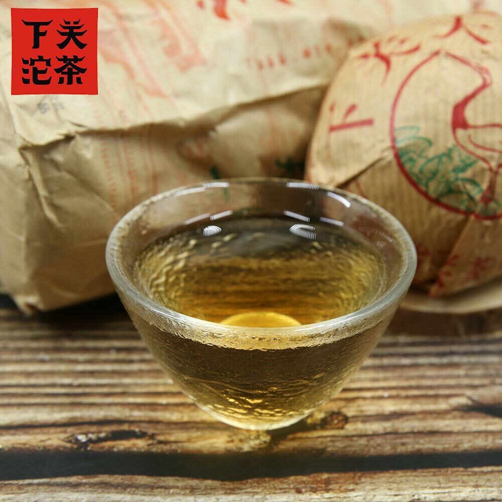 Xiaguan Raw Pu Erh Tea "Da Zhong Tuocha" Aged Pu Erh Tea 100g