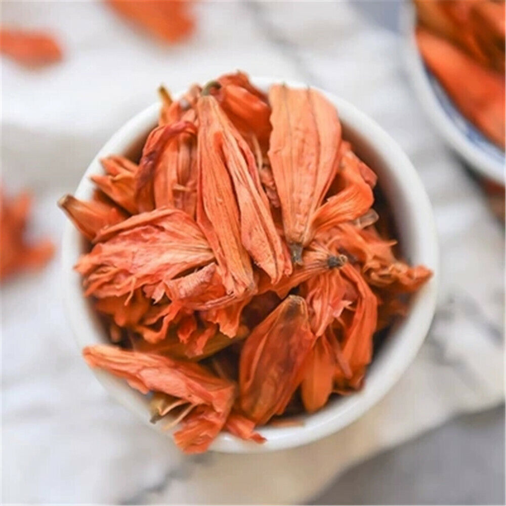 Chinese tea lily dried flower tea natural floral herbal tea to help sleep