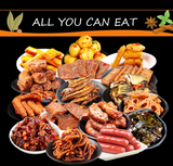 40PCS Chinese Snack Gift pack Asian Korean Japanese Local specialty Duck Neck