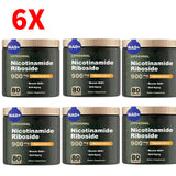 6x NAD+Supplement for Anti-Aging,Energy Focus Nicotinamide Riboside Resveratrol