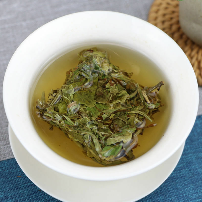 100g White Peony Tea Small Square Brick  Chinese Fuding White Tea