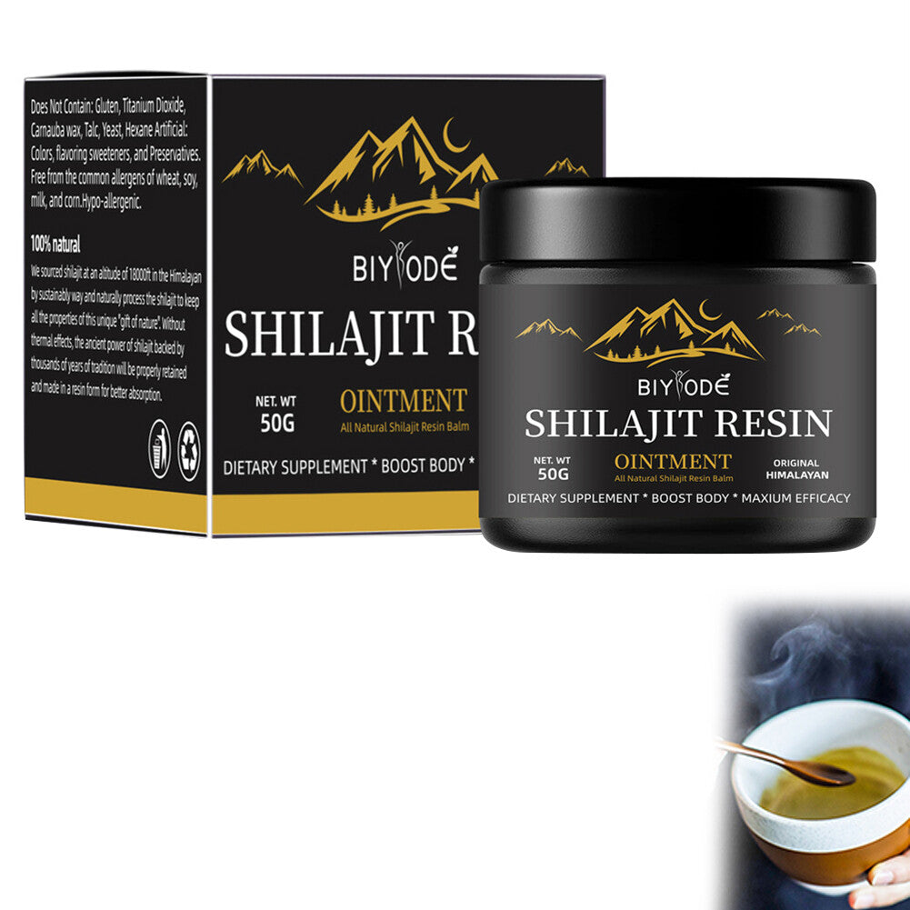 Pure 100% Himalayan Shilajit Soft Resin, Organic, Extremely Potent, Fulvic Acid