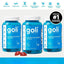 3 PCS! Goli Nutrition Ashwagandha Gummies Mixed Berry 60 Count Gummies-USA