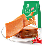 160g x 2 Bags Liangpinpuzi Thin Dried Tofu Sweet & Spicy Snacks 良品铺子薄豆干 甜辣味