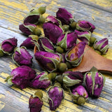 Chinese Tea Purple Rosebud Rose Buds Dried Flower Floral Herbal Tea