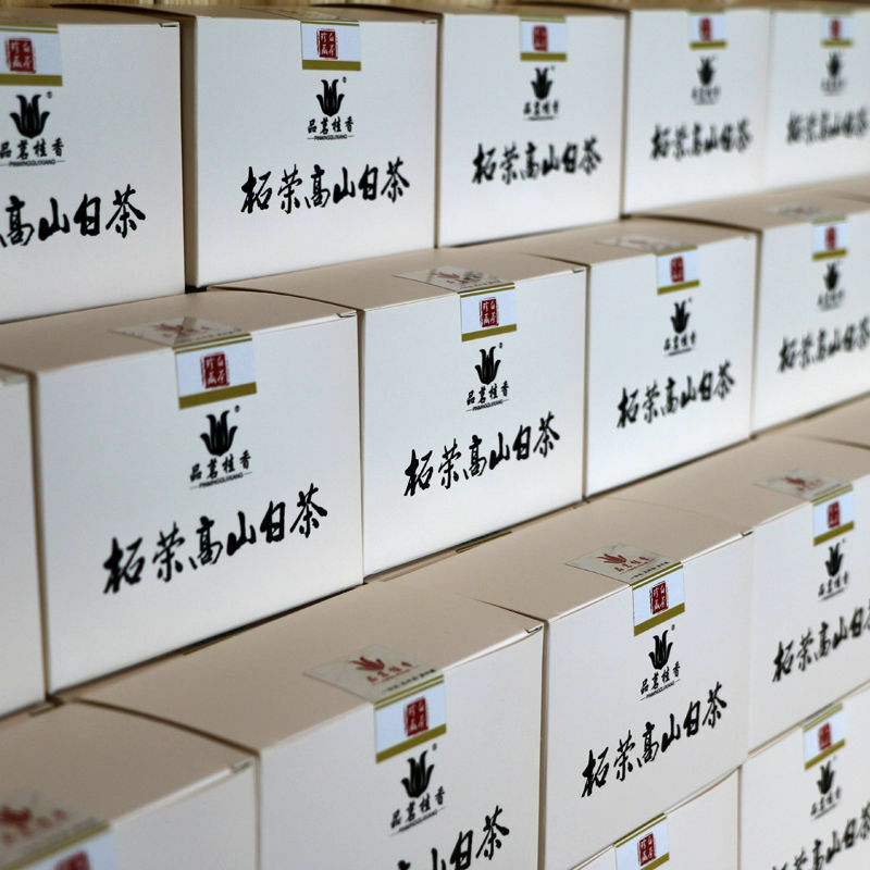 100g White Peony Tea Small Square Brick  Chinese Fuding White Tea