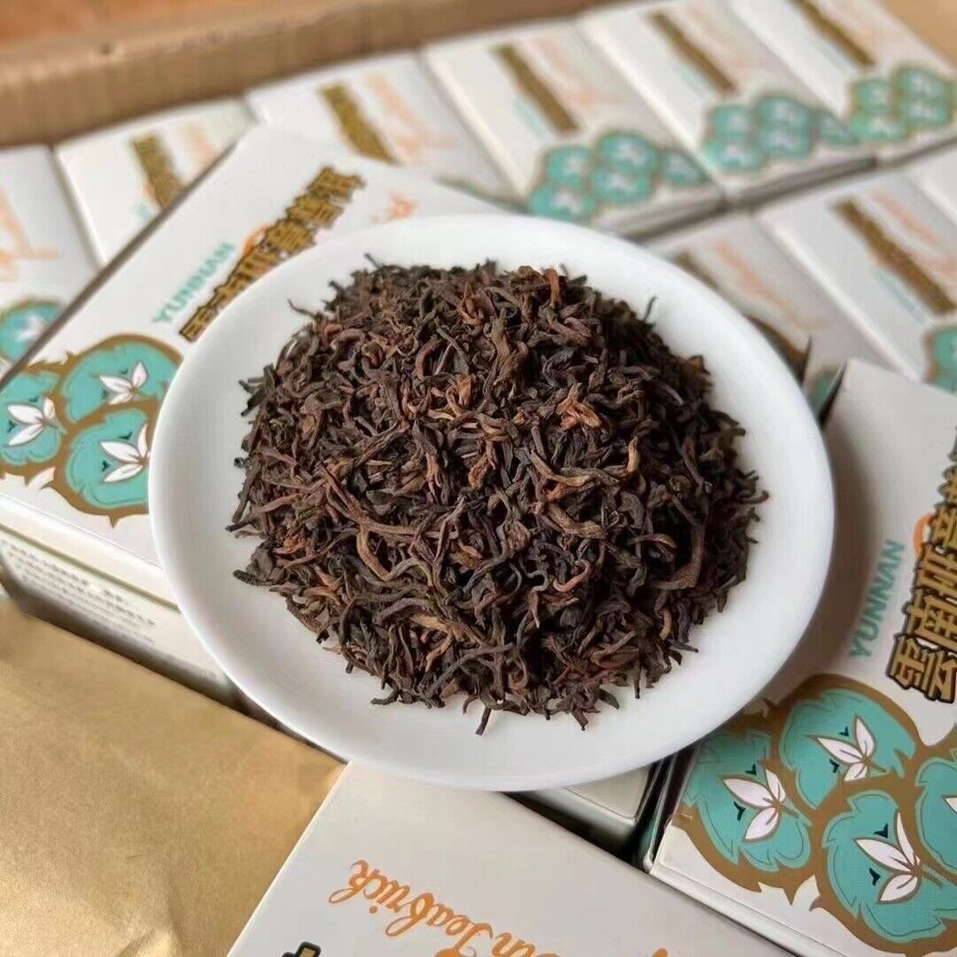 100g Yunnan Ripe Puerh Tea Banzhang Loose Leaf Pu'er Cooked Tea Pu-erh Tea
