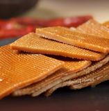 160g x 2 Bags Liangpinpuzi Thin Dried Tofu Sweet & Spicy Snacks 良品铺子薄豆干 甜辣味