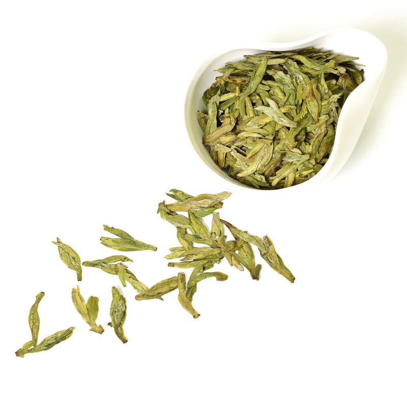 HELLOYOUNG Nonpareil Supreme Xihu Longjing Dragon Well Chinese Green Tea Loose
