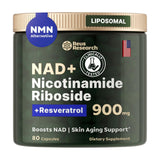 NAD+ Supplement Energie, Fokus Booster Nicotinamid Ribosid