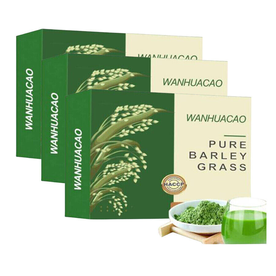 60PCS Na_veta Barley Grass Powder 100% Pure & Organic, Pure Organic Barley