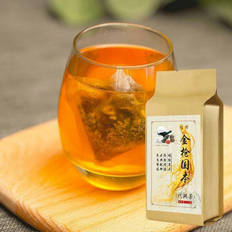 Bags Man Ginseng Huangjing Tea Chinese Medicine Tea Increase Long-lasting 5g X30