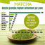 Organic Matcha Green Tea Powder Unsweetened 100% Natural 1LB
