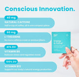 Neuro Mints Nootropic Energy Caffeine Mints | 40mg Caffeine + 60mg L-theanine +