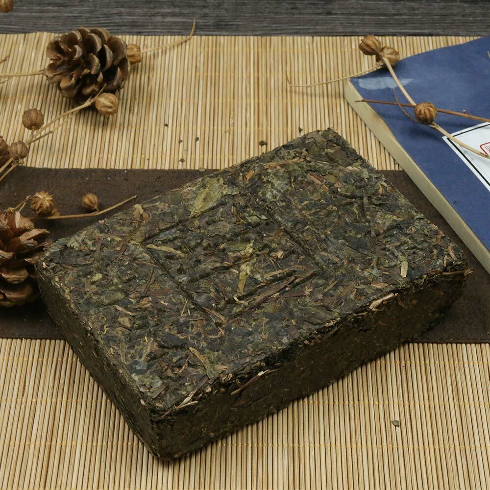 Bai Sha Xi Dark Tea Black Brick 400g Ancient Tree Health Anhua Dark Tea