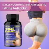 3 Days HIP & BIG BUTT  Enlargement Hip Firming Capsules X 1/2/3 Bottles