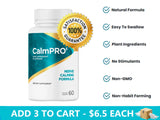 3X CalmPro 5 Nerve Calming Formula, 60 Capsules, CalmPro Neo Nature Formula
