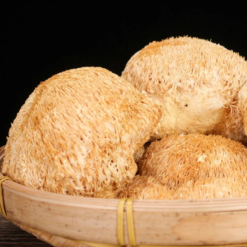 100% Bio Getrocknete Löwenmähne Pilz 500g – Natürliche Kräuter, Hochwertig