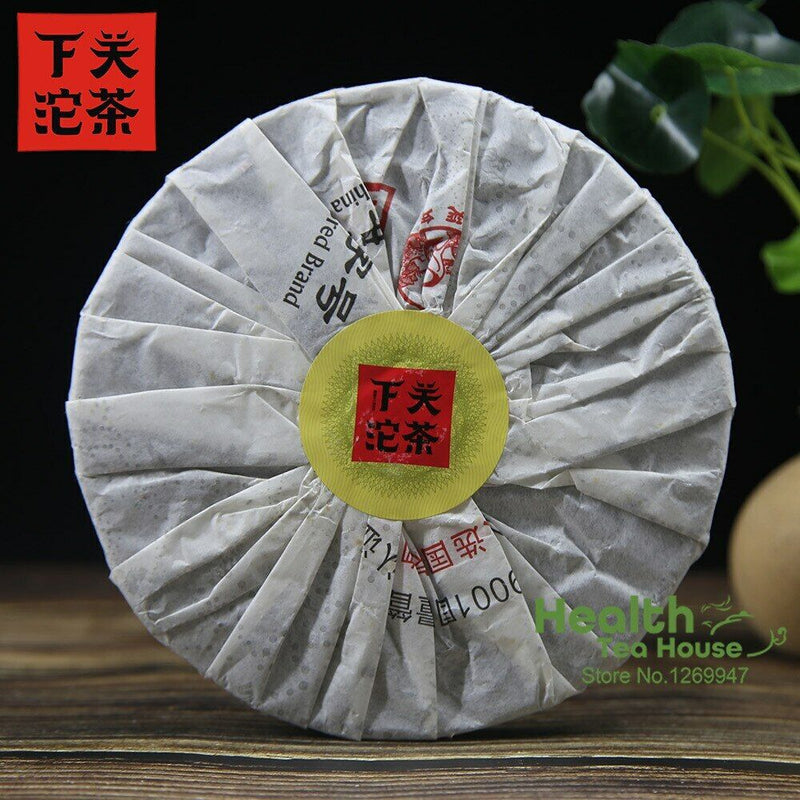 /Xiaguan Aged Puer Tea Iron Cake Gao Yuan Chen Sheng Puerh 357g