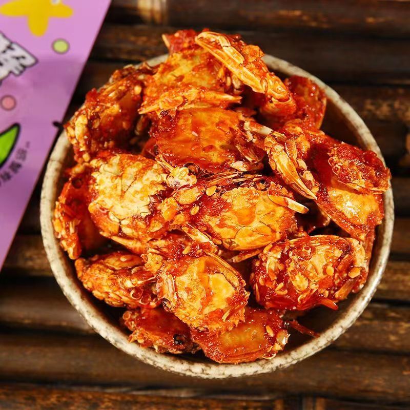 Spicy Sea Crab 20g*30 packages instant seafood Spicy Baby crab