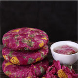 200g Quality Artistic Blooming Tea Peony Scented Puer Flower Nectar Fruit Herbal Tea
