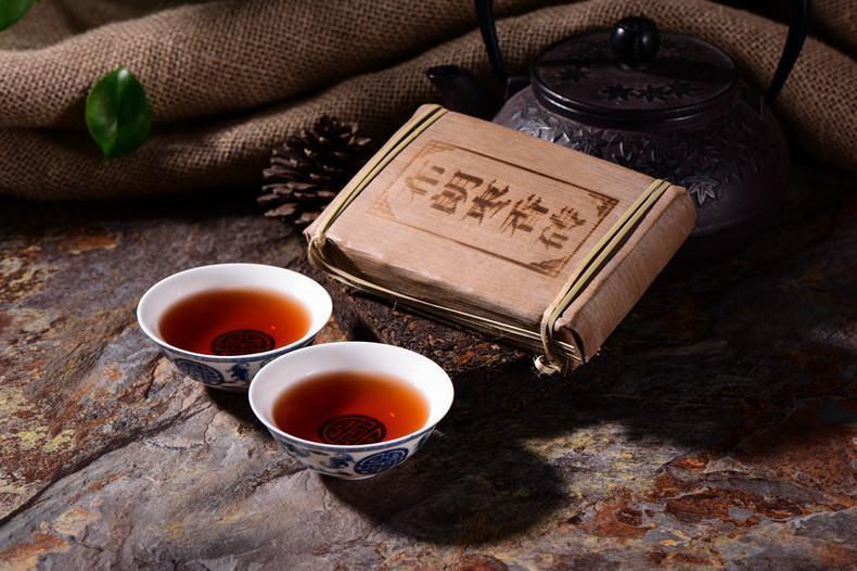 250g Pu Er Tea Cooked Old Pu'er Tea Brick Brown Fragrant Brick Menghai Pu-erh Tea