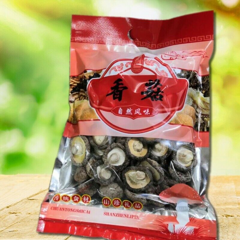 Chinese Dried Mushroom 4-5cm Glossy Mushroom Fujina Winter Dried Shiitake 250g