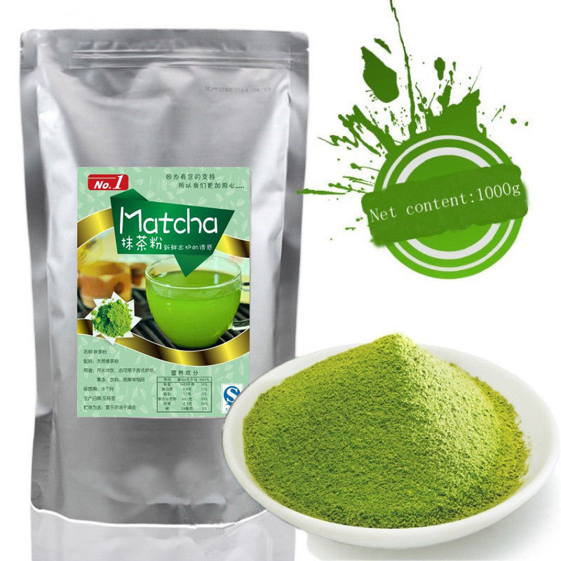 1000g Matcha Tea Green Tea Powder 100% Natural Organic Slimming Tea Health Care Tea