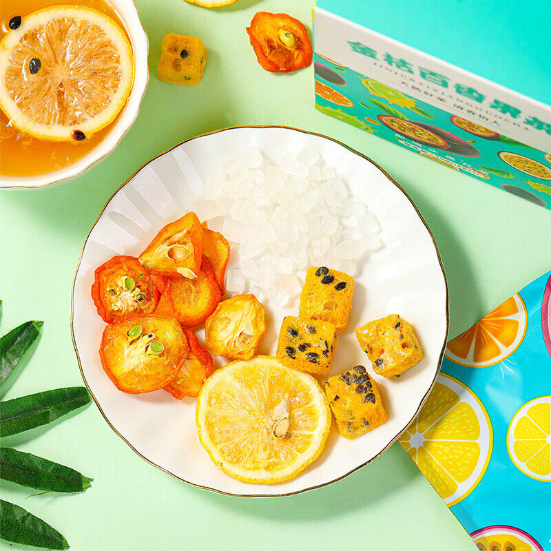 China Vitamin C Lemon Passion Fruit Instant Fruit Tea Kumquat-Passion Fruit Tea