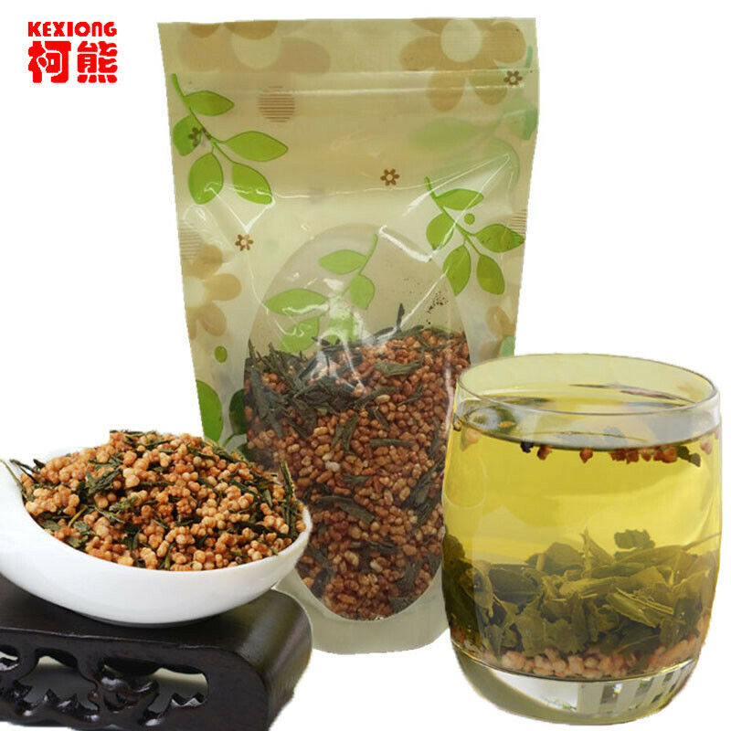 Chinese Organic Herbal Tea Cha Tea Healthy Drink Top Brown Rice Green Tea 100g