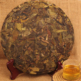 China 357g Spring Puer Cake Pu Erh Raw Pu-erh Green Tea Handmade Fermented Leaf
