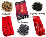 12 bags assorted Tea Jinjunmei Tea Lapsang souchong Tea Dahongpao Tea Black Tea