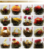 16 Kinds of Blooming Flower Tea Herbal Tea Great Fragrant Green Tea Handmade