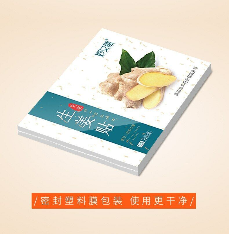 妙艾堂艾草生姜贴膝盖腰椎颈椎疼痛缓解20 件装 Miao Ai Tang Ai Cao Sheng Jiang Tie