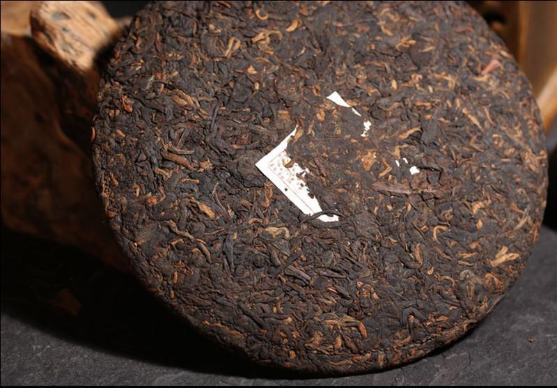 Yunnan 357g Pu-erh Tea Puerh Ripe Tea Wishful Tea-cake Top Class Cooked Shu HelloYoung Tea
