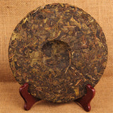 China 357g Spring Puer Cake Pu Erh Raw Pu-erh Green Tea Handmade Fermented Leaf